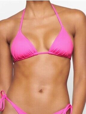 SKIMS TAFFY Triangle Bikini Top M